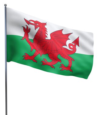 Galler bayrak sallayarak