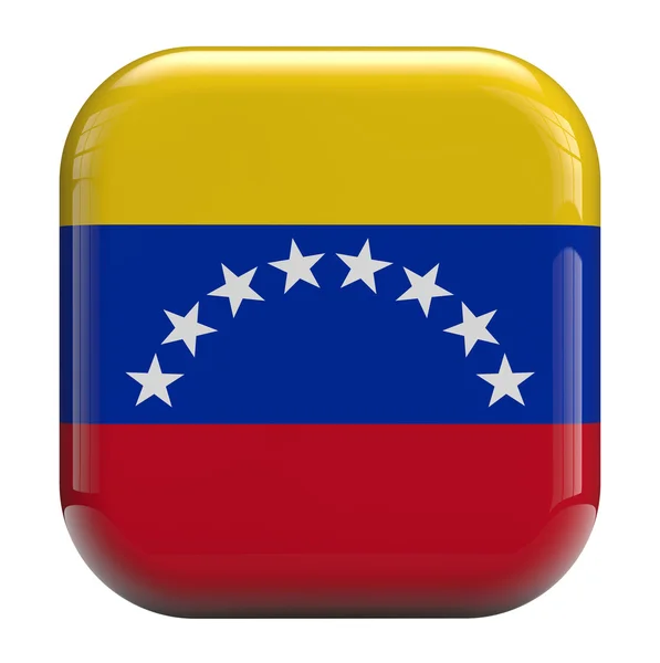 Wenezuela flaga ikona obrazu — Zdjęcie stockowe
