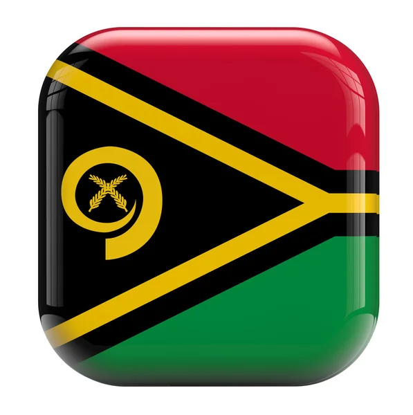 Icona bandiera Vanuatu — Foto Stock