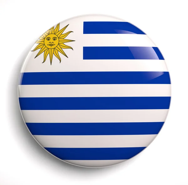 Signatura bandera Uruguay —  Fotos de Stock