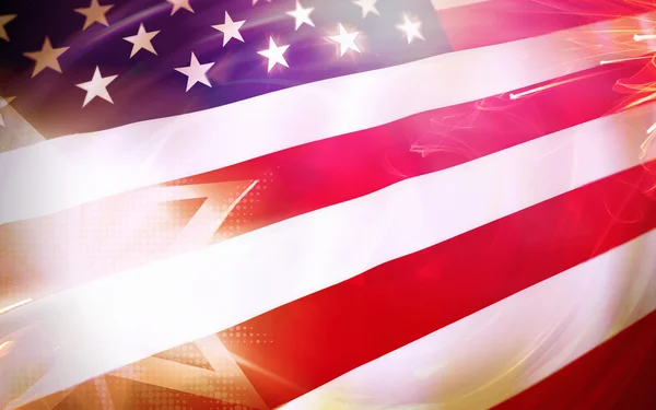 USA American flag — Stock Photo, Image