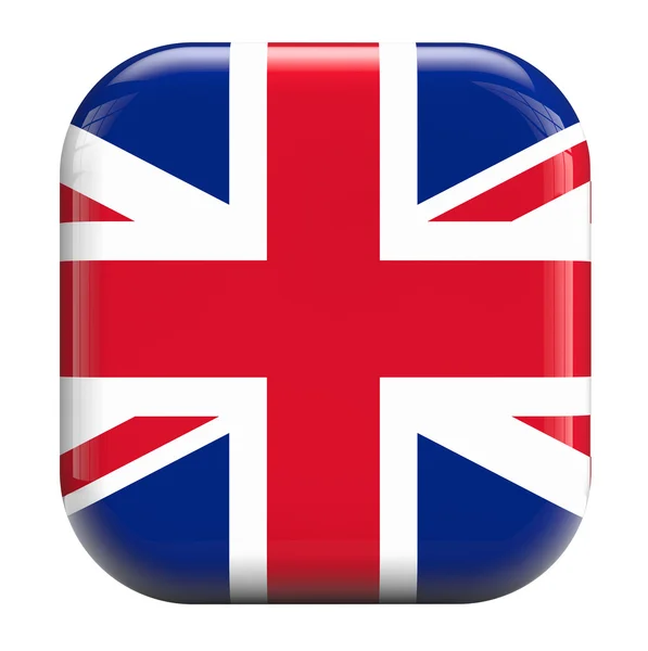 英国の旗のアイコン — ストック写真