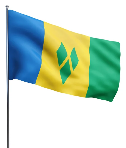 Drapeau de Saint-Vincent-et-les Grenadines Image — Photo