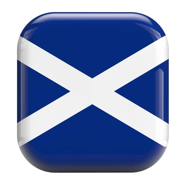 スコットランドの旗のアイコン — ストック写真