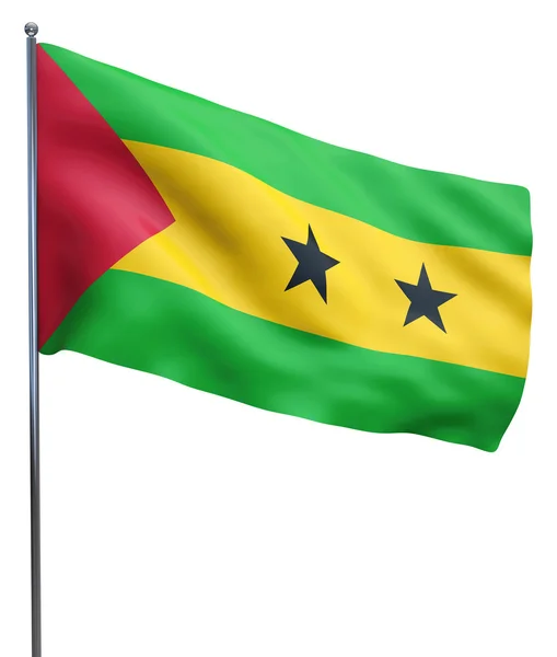 Εικόνα σημαία του Σάο Τομέ και Πρίνσιπε — Φωτογραφία Αρχείου
