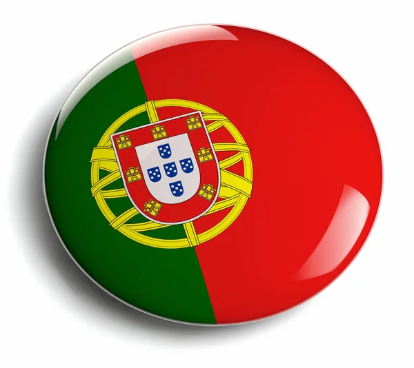 Portugal flagga — Stockfoto