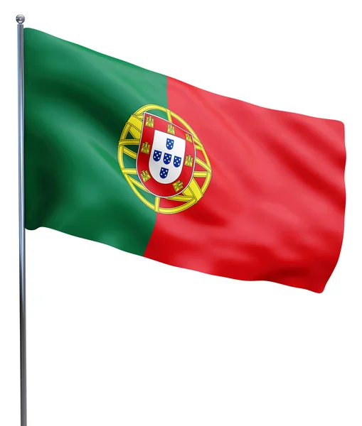 Obrázek vlajky Portugalsko — Stock fotografie