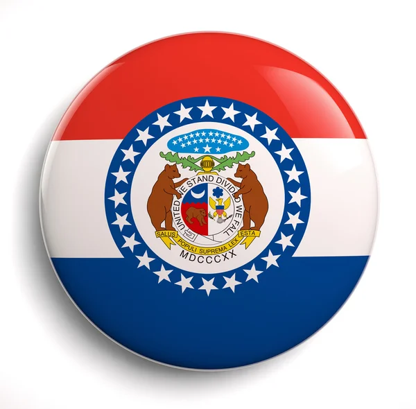 Bendera Missouri — Stok Foto