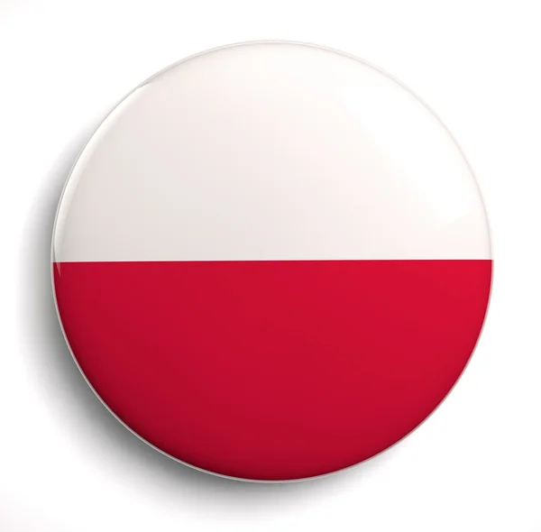 폴란드 국기 — 스톡 사진