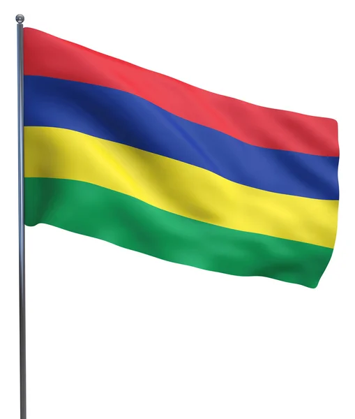 Obrázek Flag Mauricius — Stock fotografie
