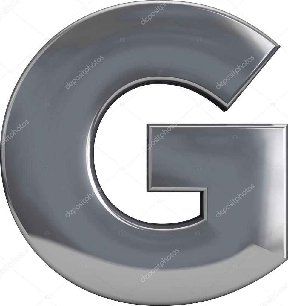 Metal Letter G