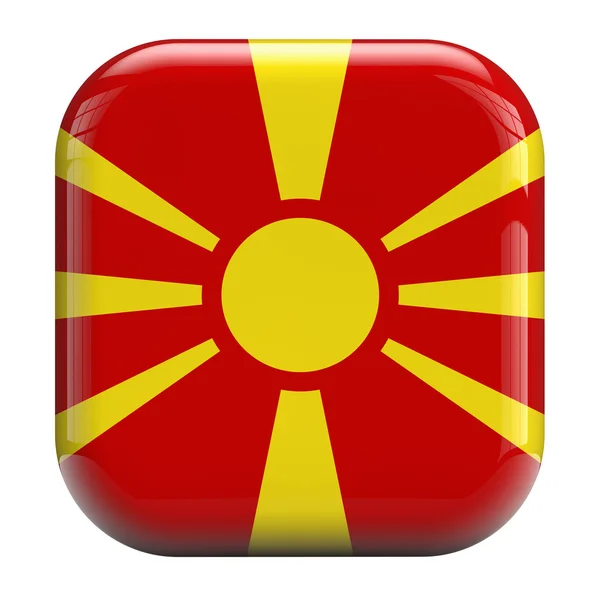 马其顿国旗 — 图库照片