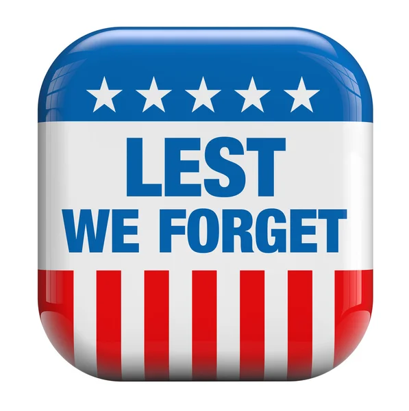 Lest We Forget — Stock Photo, Image