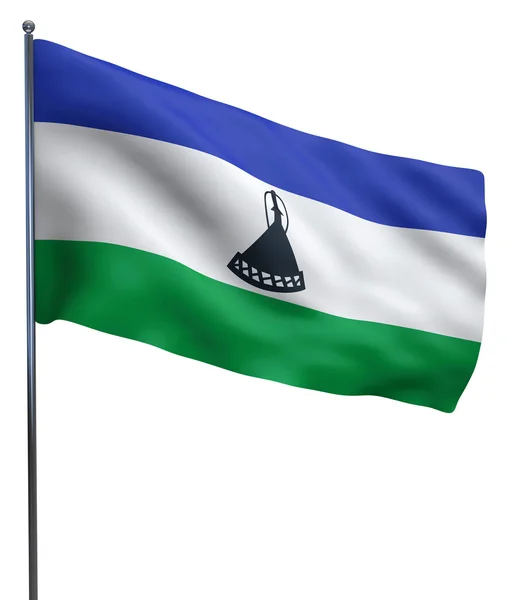 Образ флага Лесото — стоковое фото