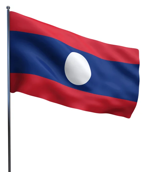 Laos Image du drapeau — Photo