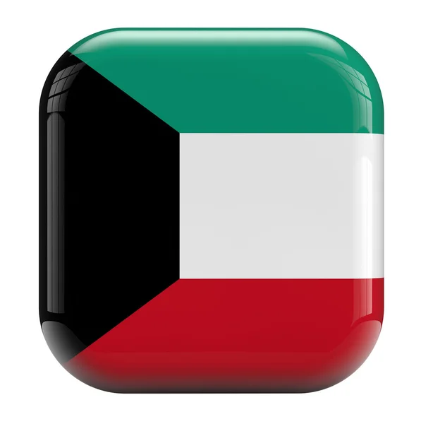 Bendera Kuwait — Stok Foto