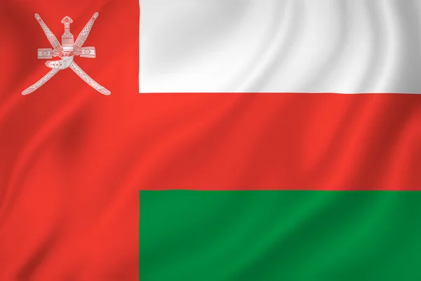 Drapeau Oman — Photo