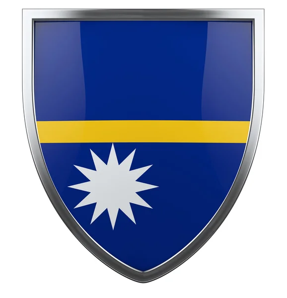 Nauru flag — Stock Photo, Image