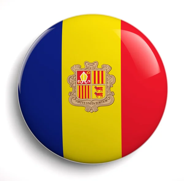 Andorra vlajka — Stock fotografie