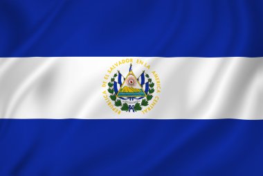 el salvador bayrağı