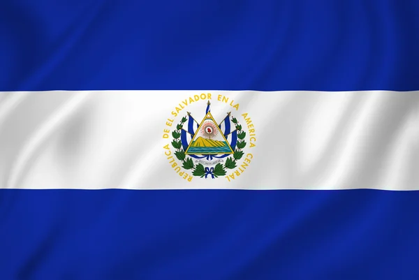 Bandera de El Salvador —  Fotos de Stock