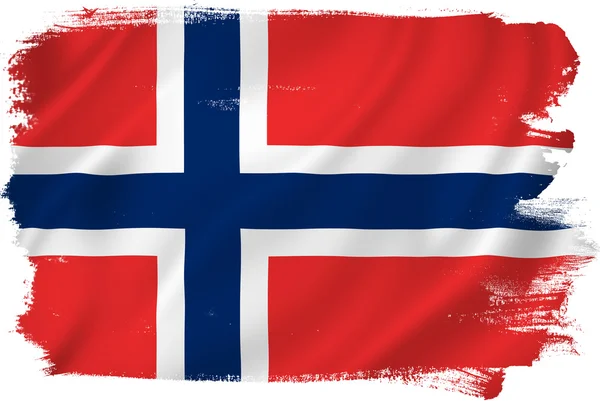 노르웨이 국기 — 스톡 사진