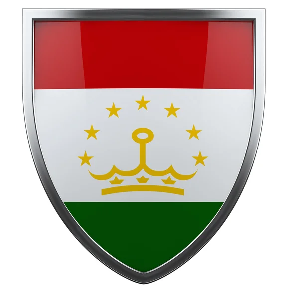 Bandiera del Tagikistan — Foto Stock