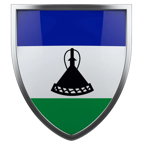 Vlag van Lesotho — Stockfoto