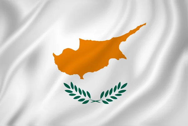 Bandera de Chipre —  Fotos de Stock