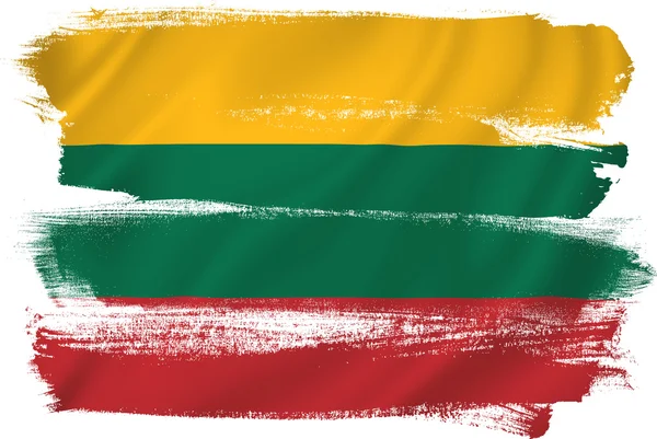 Lithuania flag — Stock Photo, Image