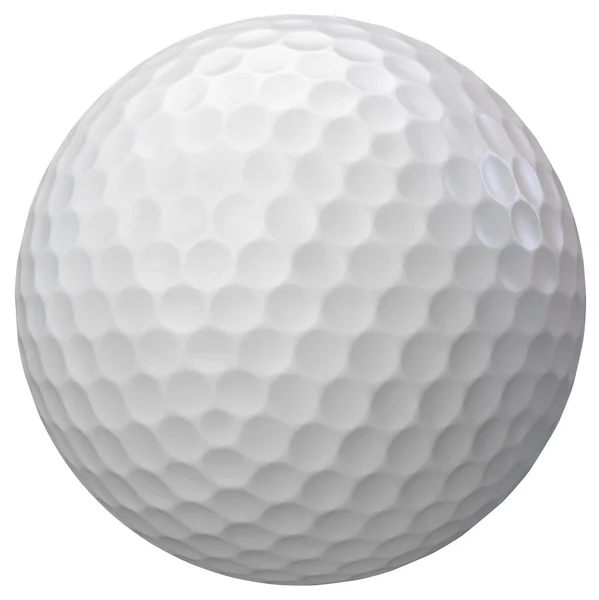 Golfboll isolerade — Stockfoto