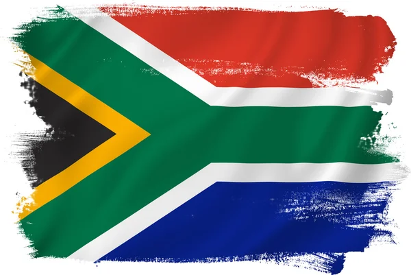 Vlag van Zuid-Afrika — Stockfoto