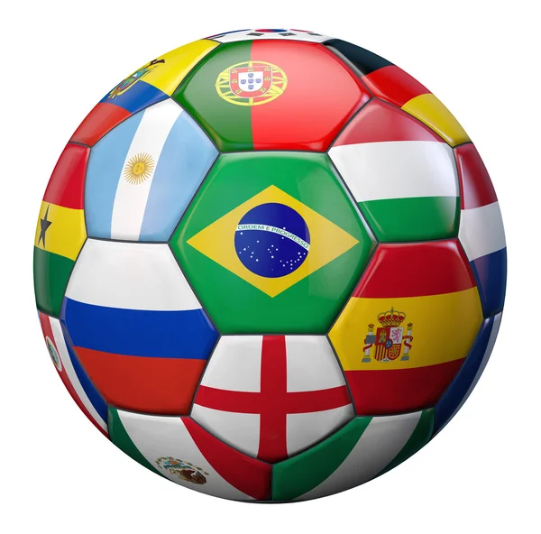 Calcio mondiale — Foto Stock