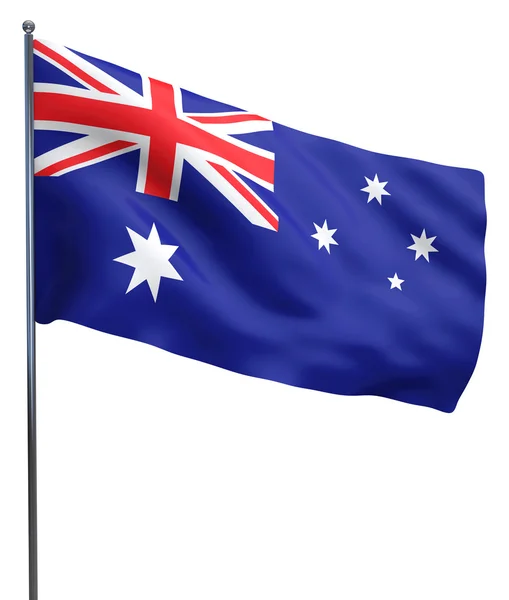 Australian flag isolated — Stock Photo, Image