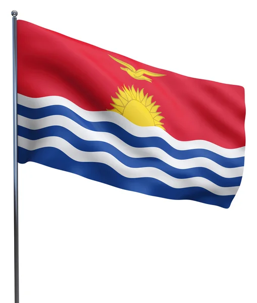 Imagen de la bandera de Kiribati —  Fotos de Stock