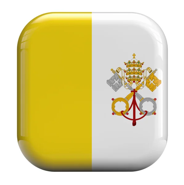 Vatikanische Flagge — Stockfoto