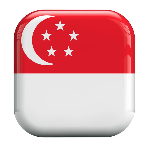 Bandera de Singapur —  Fotos de Stock