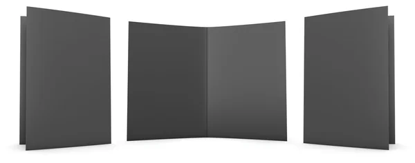 Black Folder — Stock Photo, Image