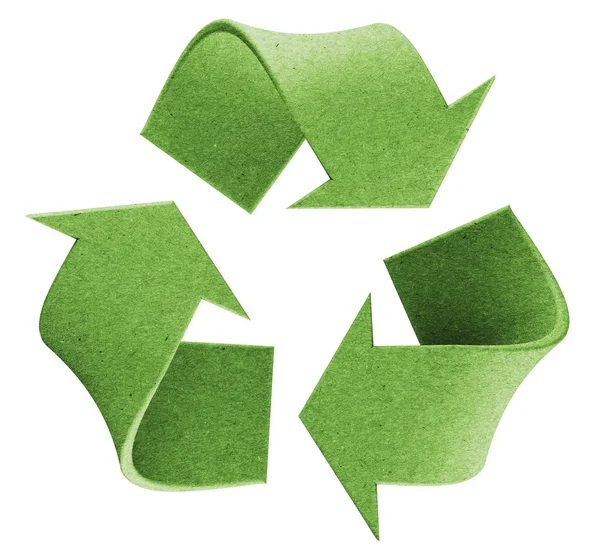 リサイクルロゴ — ストック写真