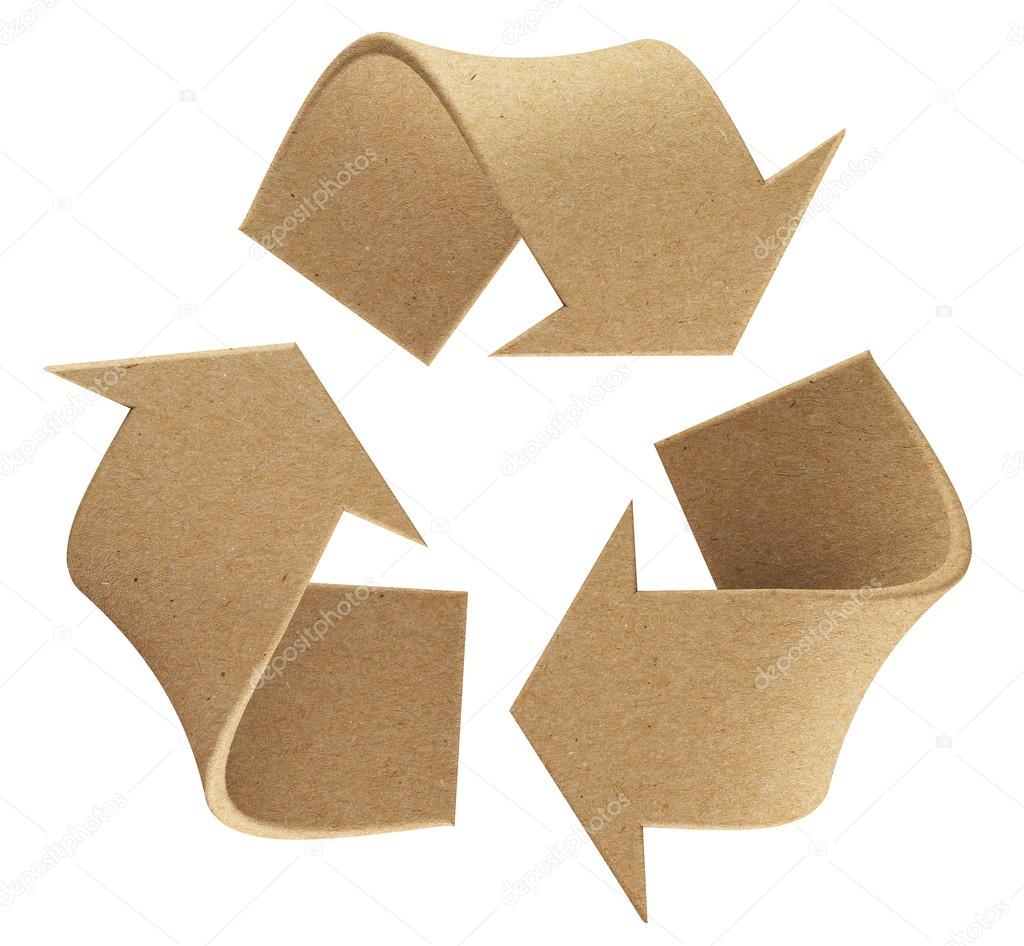 Recycle environmental isolated logo concept.