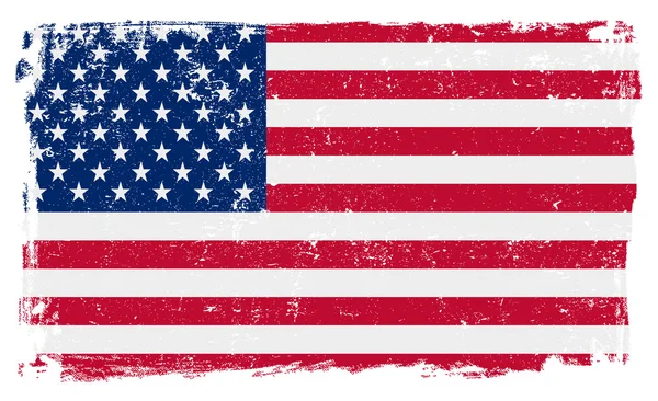 Usa flag im Vektorformat — Stockvektor