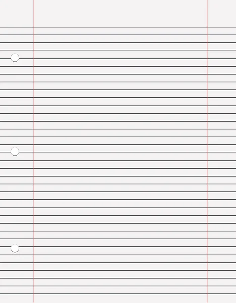 正方形の紙のノートの型紙 — ストックベクタ