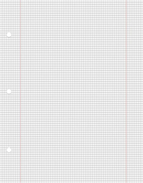 白い方眼 — ストックベクタ