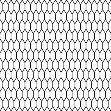 Duvar kâğıdı tasarımı için altıgen döşeme döşemeleri olan kusursuz modern desen Beyaz Arkaplan