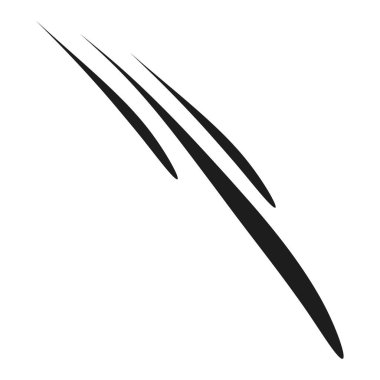 Siyah swoosh köşegen fırça darbeleri şekiller, hareket, markalaşma sanatı