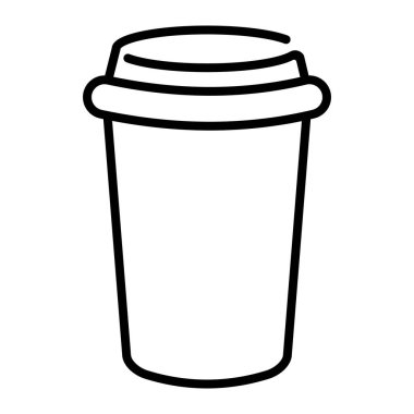 Tek kullanımlık kahve fincanı, Lid Line ana hatlarıyla kahve fincanı.