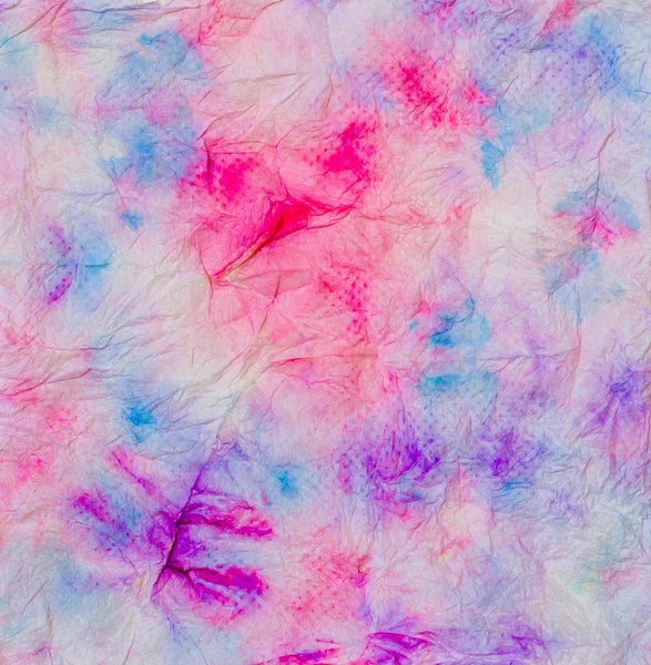 Jolie encre colorée tissu teinté . — Photo