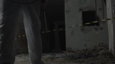 Bir eski bina sağlık kavramı dezenfeksiyonu