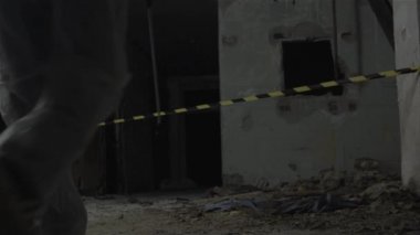 Bir eski bina sağlık kavramı dezenfeksiyonu