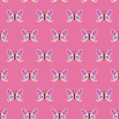 Kelebekler, sorunsuz ile yinelenen desen